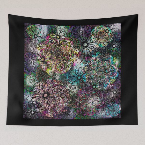 Item preview, Flower Frenzy designed and sold by nikisteelglass.