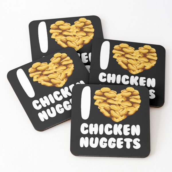 Item preview, Sudadera con capucha de I Love Chicken Nuggets Cute Foodie Funny Fast Food designed and sold by BaresOberon.