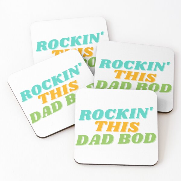 Item preview, Rockin' This Dad Bod. Funny Dad Joke Quote. designed and sold by That Cheeky Tee.