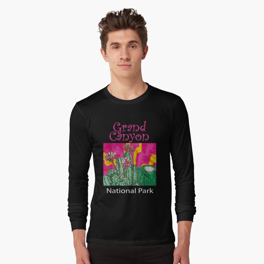 Bad Bunny Grand Canyon National Parks Psychedelic Cacti T Shirt