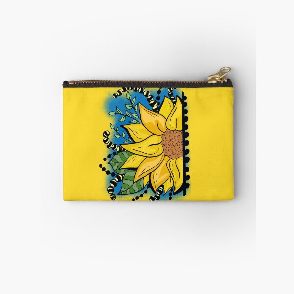 Item preview, Sunflower And Bee Beads With Yellow Background  designed and sold by missmann.