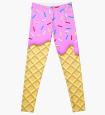 Strawberry Ice Cream Leggings