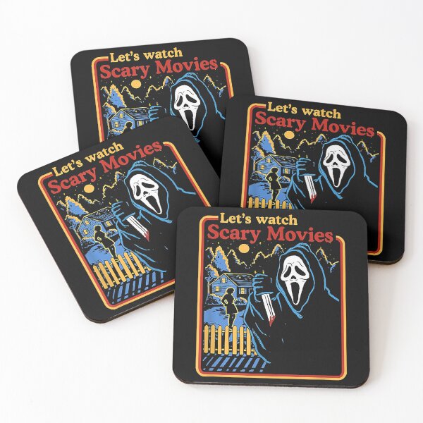 Item preview, Lets Watch Scary Movies Scream Horror, Horror Movie Characters Spooky Funny Halloween  designed and sold by Unknown91.