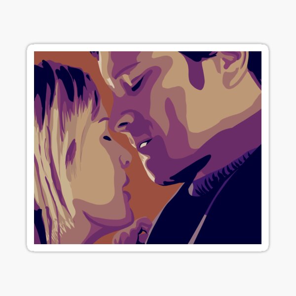 Bridget and Mark Sticker