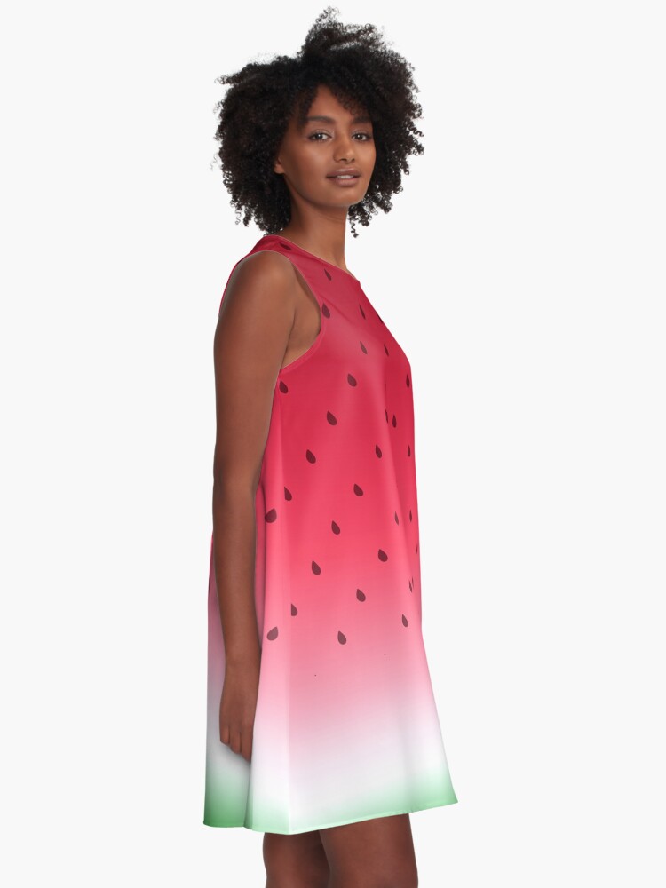 Alternate view of Watermelon A-Line Dress
