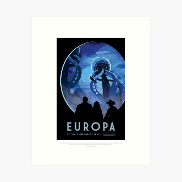 Item preview, NASA JPL Space Tourism: Europa (8K resolution) designed and sold by bobbooo.