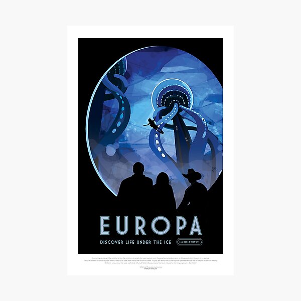 Item preview, NASA JPL Space Tourism: Europa (8K resolution) designed and sold by bobbooo.