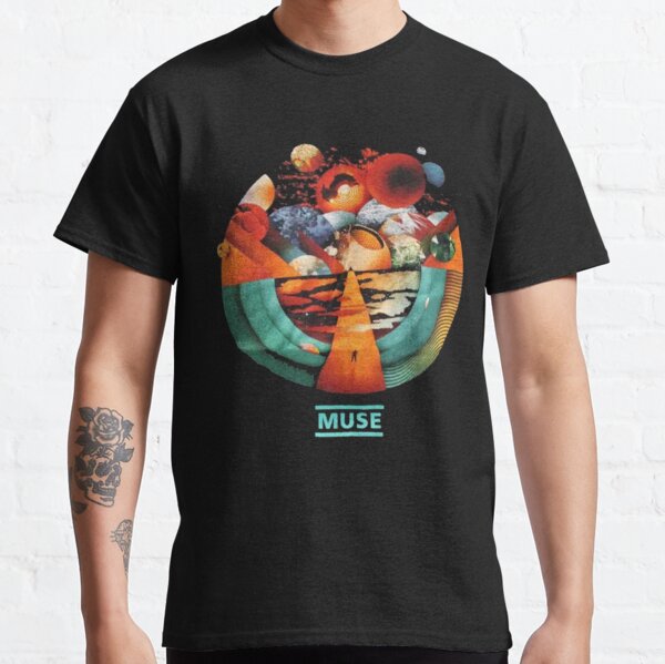  Muse 'Resistance Moon' (Black) T-Shirt (Small) : Clothing,  Shoes & Jewelry