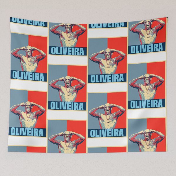 Item preview, CHARLES OLIVEIRA Sticker designed and sold by AbelFenetry.