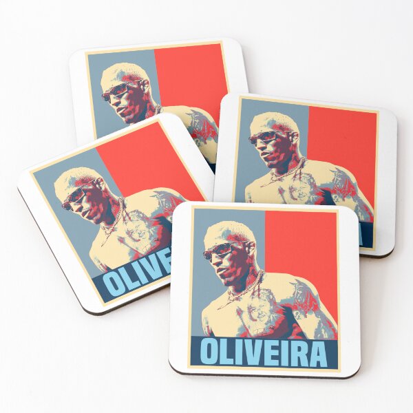Item preview, CHARLES OLIVEIRA Sticker designed and sold by AbelFenetry.
