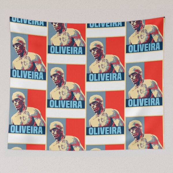 Item preview, CHARLES OLIVEIRA Sticker designed and sold by AbelFenetry.