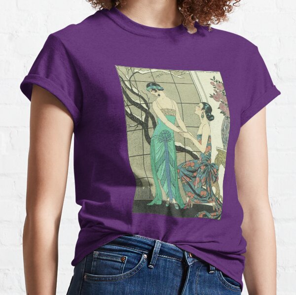 "A Difficult Confession" by Barbier (c.1922) Classic T-Shirt