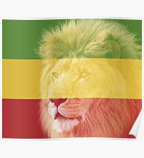 Rasta Lion #1 Poster