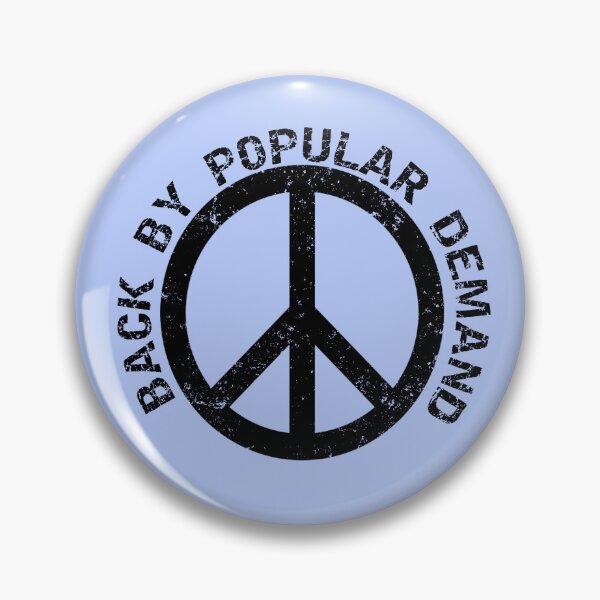 Item preview, Weathered Black Peace Sign Peace Symbol designed and sold by LoveAndDefiance.
