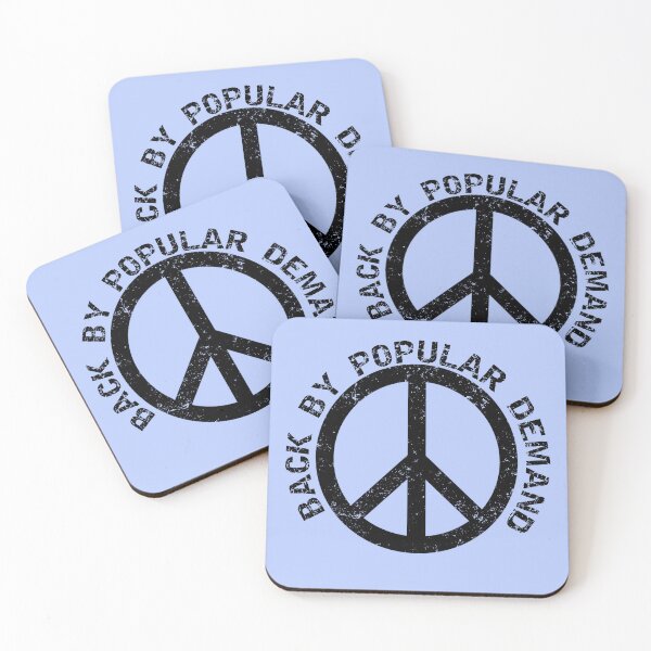 Item preview, Weathered Black Peace Sign Peace Symbol designed and sold by LoveAndDefiance.