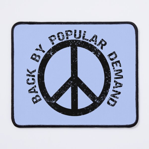 Item preview, Weathered Black Peace Sign Peace Symbol designed and sold by LoveAndDefiance.