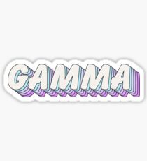 pop art 1.5 - gamma Sticker
