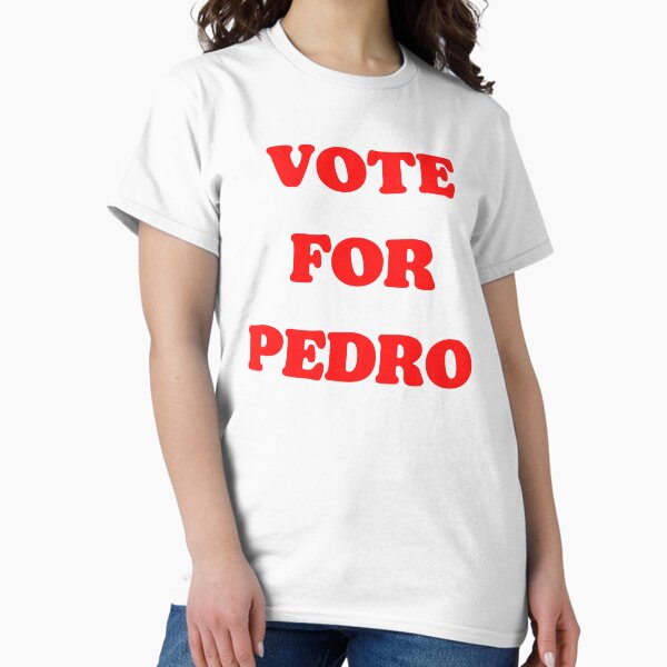 Item preview, Vote for Pedro Ringer Shirt, Adult and Kids sizes - Great Gift designed and sold by Shahd123.