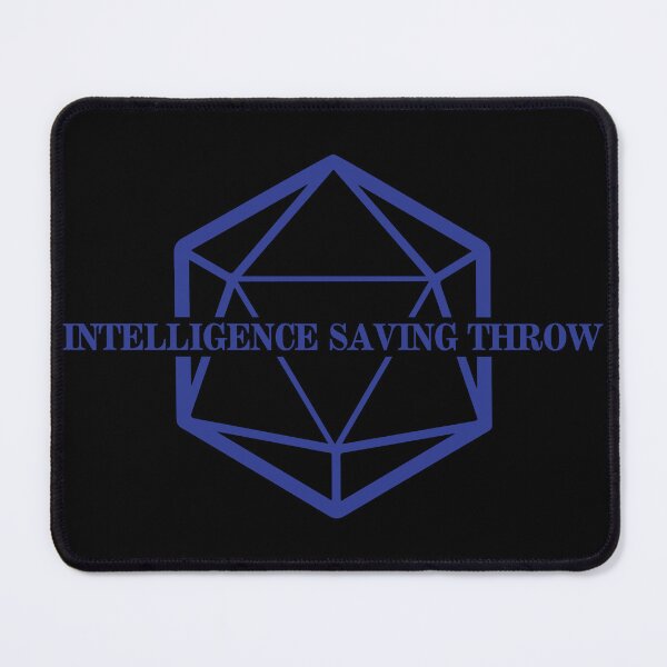Item preview, Intelligence Saving Throw designed and sold by Toshizero V.