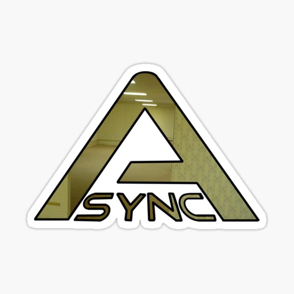 Item preview, A-sync Backrooms Emblem   designed and sold by VEPStores.