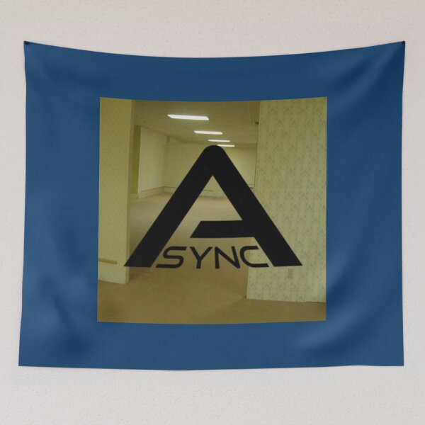 Item preview, Backrooms async logo   designed and sold by VEPStores.