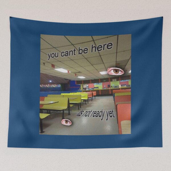 Item preview, you cant be here liminal space   designed and sold by VEPStores.