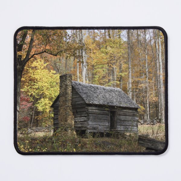 Item preview, Smoky Mountain Rustic Fall Cabin in the Woods, Gatlinburg, Tennessee USA designed and sold by Gsallicat.