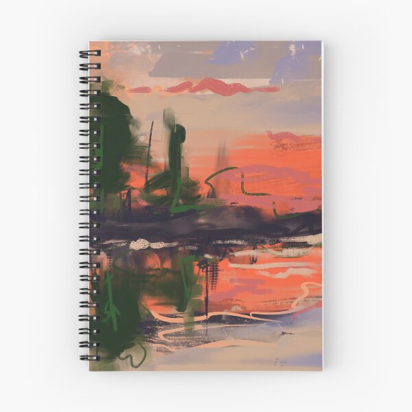 Item preview, Puesta de sol en el lago designed and sold by Michelle Nabours.