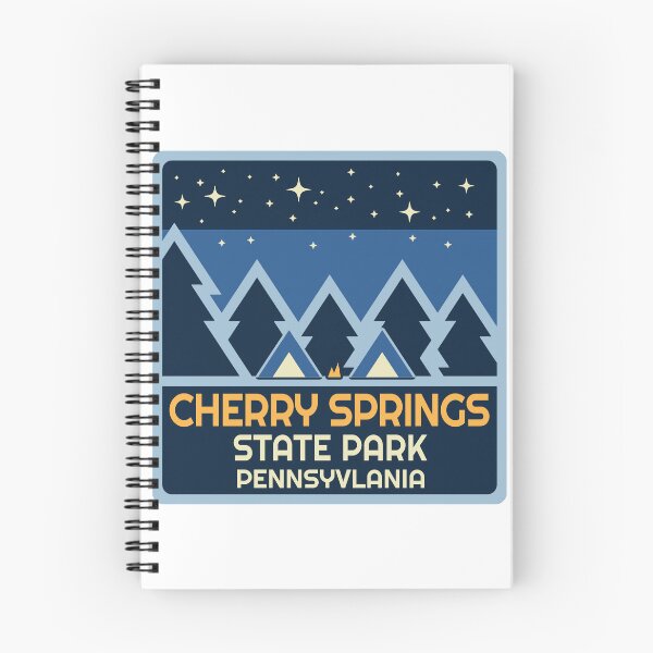Item preview, Cherry Springs State Park PA Retro Patch Blue designed and sold by VanyaKar.