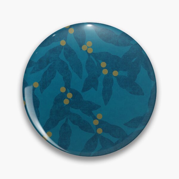 Item preview, Blue Leaves & Berries designed and sold by Sarah Thorpe Designs .