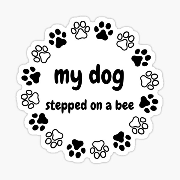 My Dog Stepped on a Bee Amber Heard SVG Digital Download -  Australia