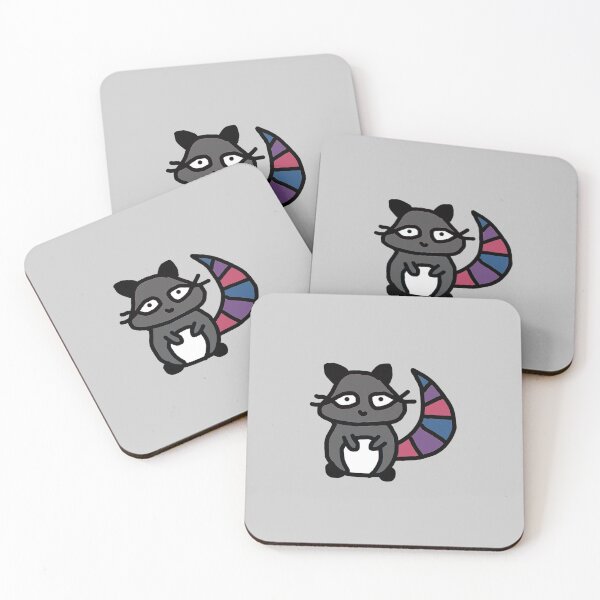 Item preview, Bi Pride Raccoon designed and sold by pancakegiraffes.