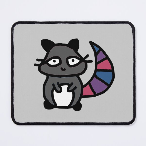 Item preview, Bi Pride Raccoon designed and sold by pancakegiraffes.