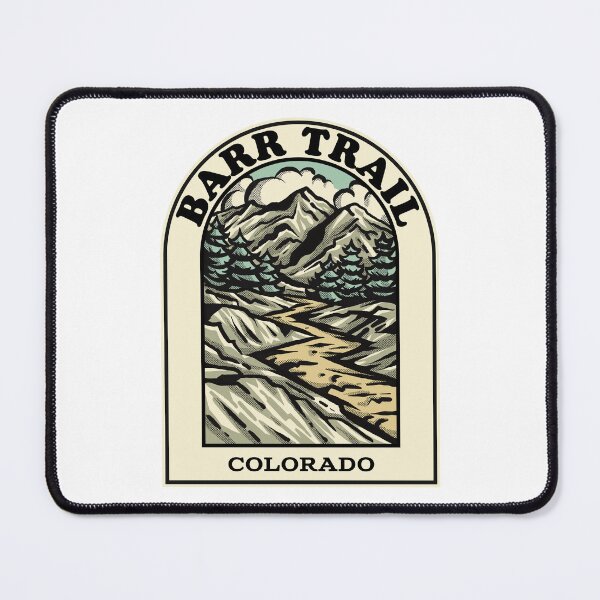Item preview, Barr Trail Colorado hiking backpacking trail designed and sold by HalpinDesign.