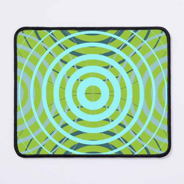 Item preview, Psychedelic Ripples in Green designed and sold by andabelart.