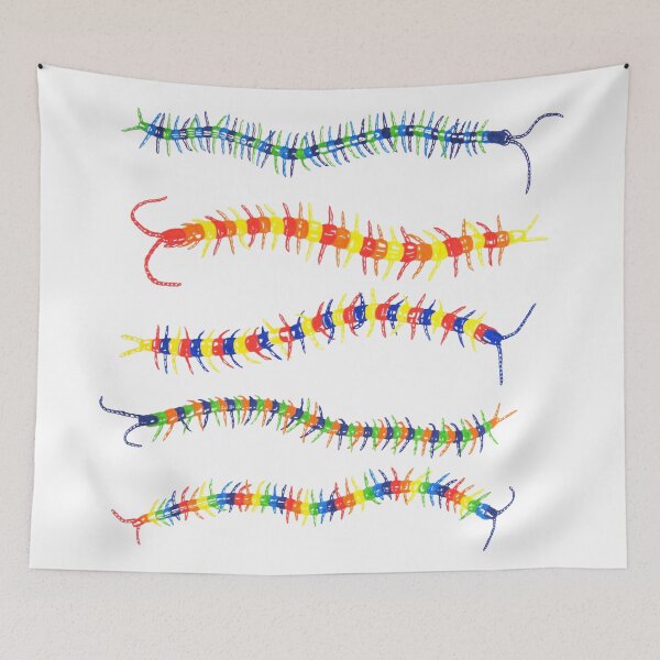 Item preview, Colorwheel Centipedes  designed and sold by RaLiz.