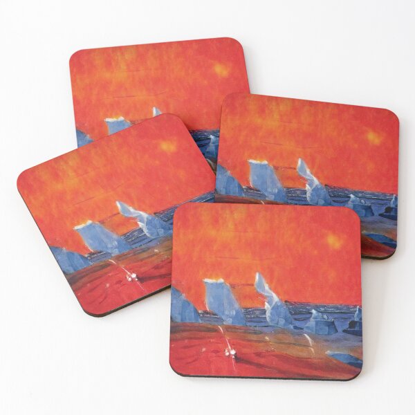 Item preview, Orange Abstract Landscape  designed and sold by CSturgill2.