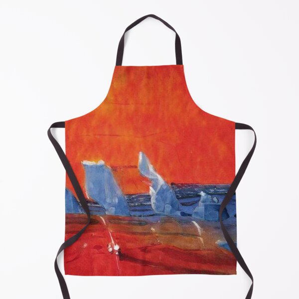 Item preview, Orange Abstract Landscape designed and sold by CSturgill2.