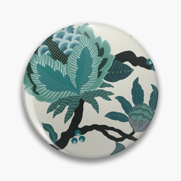 Item preview, Jacobean Floral designed and sold by Sarah Thorpe Designs .
