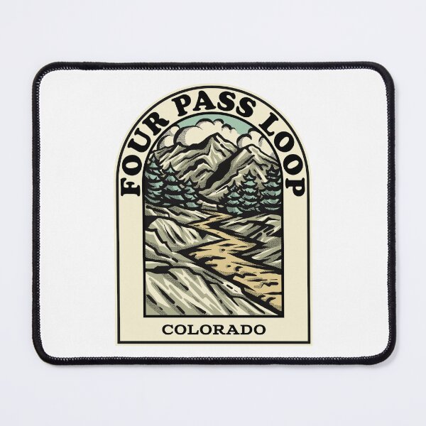 Item preview, Four Pass Loop Colorado hiking backpacking trail designed and sold by HalpinDesign.