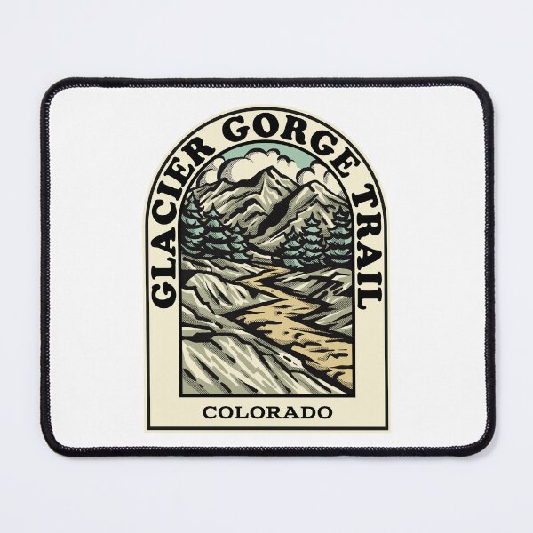 Item preview, Glacier Gorge Trail Colorado hiking backpacking trail designed and sold by HalpinDesign.