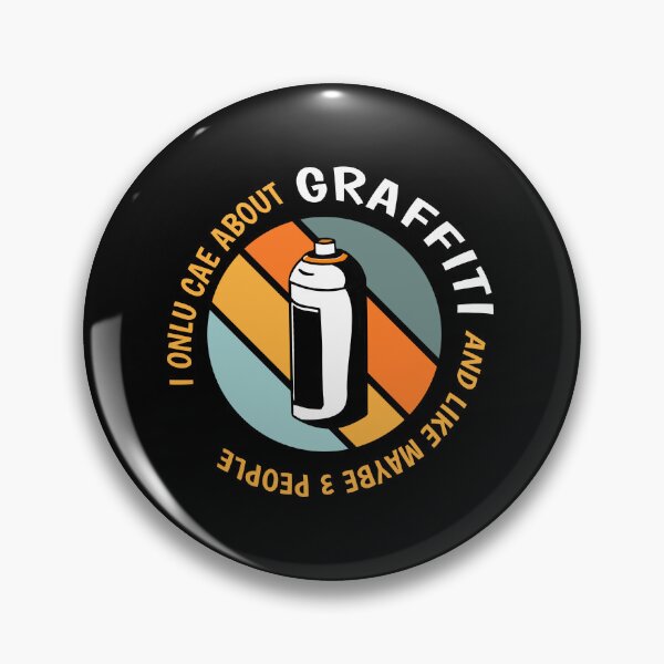 Item preview, Funny Graffiti Lovers - I Only Care About Graffiti design designed and sold by Merchking1.