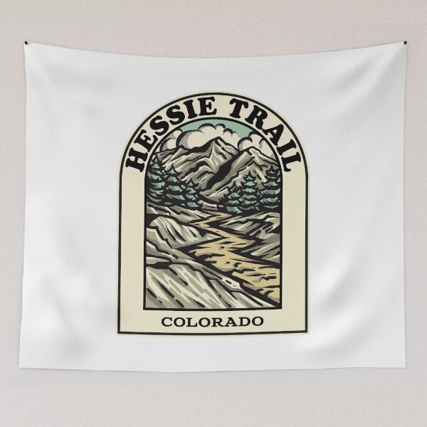 Aperçu de l'œuvre Hessie Trail Colorado hiking backpacking trail créée et vendue par HalpinDesign.