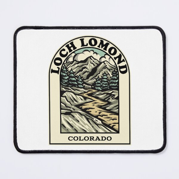 Item preview, Loch Lomond Colorado hiking backpacking trail designed and sold by HalpinDesign.