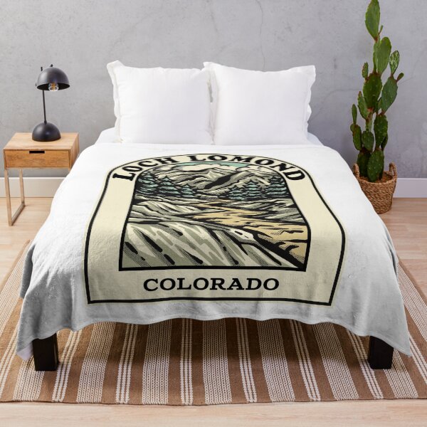 Item preview, Loch Lomond Colorado hiking backpacking trail designed and sold by HalpinDesign.