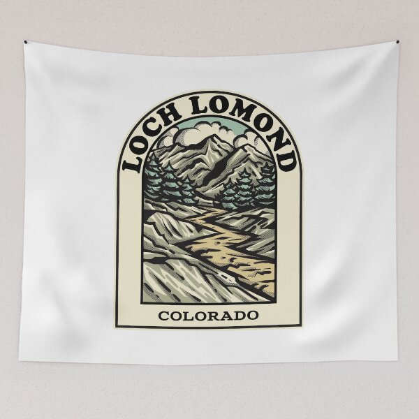 Item preview, Loch Lomond Colorado hiking backpacking trail designed and sold by HalpinDesign.
