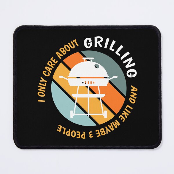Item preview, Funny Grilling Lovers - I Only Care About Grilling design designed and sold by Merchking1.