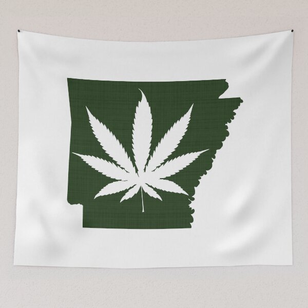 Item preview, Marijuana Leaf Arkansas designed and sold by surgedesigns.