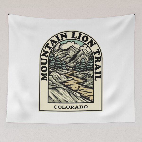 Item preview, Mountain Lion Trail Colorado hiking backpacking trail designed and sold by HalpinDesign.