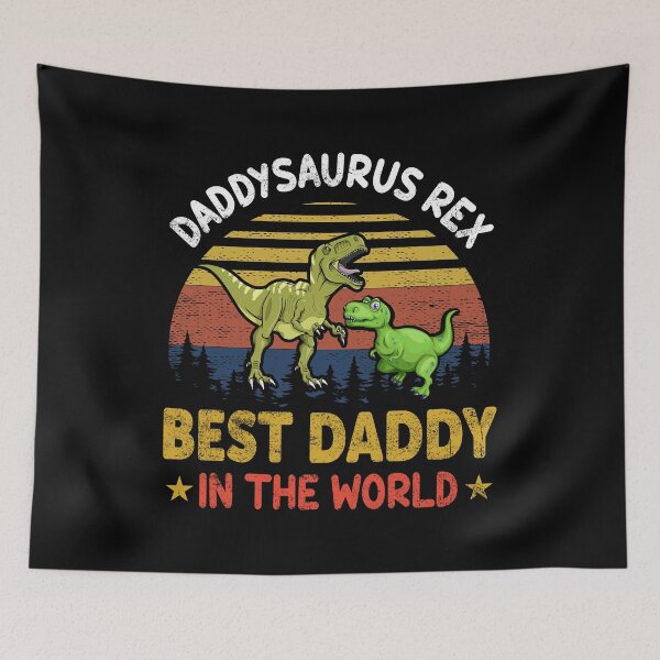 Item preview, Daddysaurus Rex Best Daddy In The World Funny Fathers Day Gifts designed and sold by HugheDemeyer.